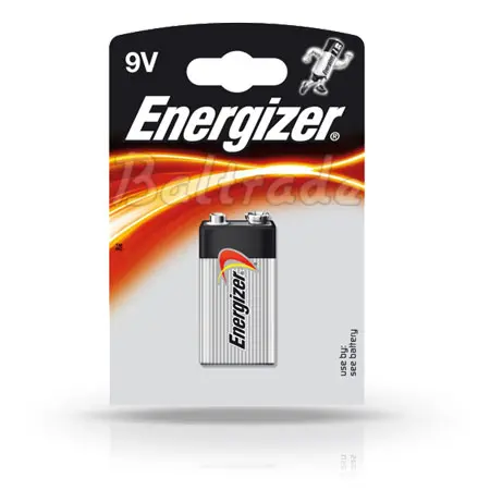 Energizer - Baterie 9V - MPN: 9V-9B-6LR61 - EAN: 7638900297409