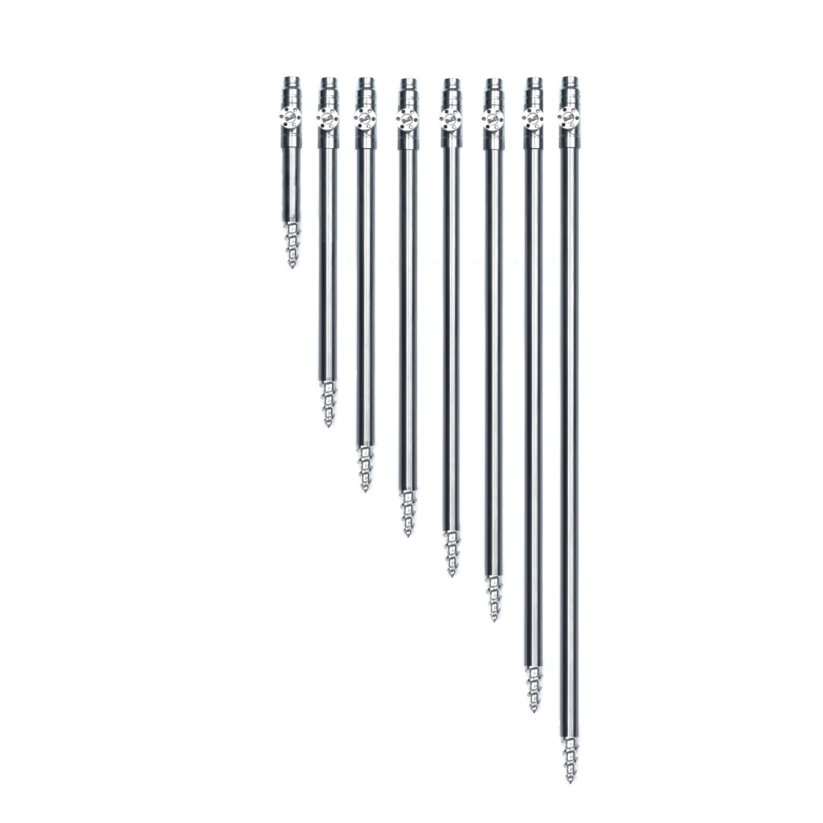 FIL - Podpórka Gwintowana Teleskopowa Standard Stainless Steelrozmiar 27-40 cm - MPN: PG25 - EAN: 200000040062