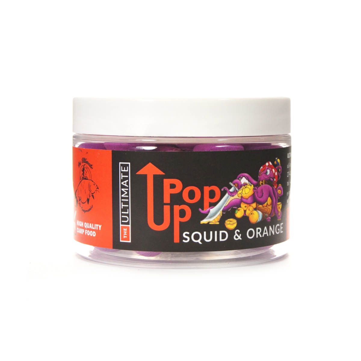 UltimateProducts Pop-Ups - Squid Orangerozmiar 12 mm - EAN: 5903855431737