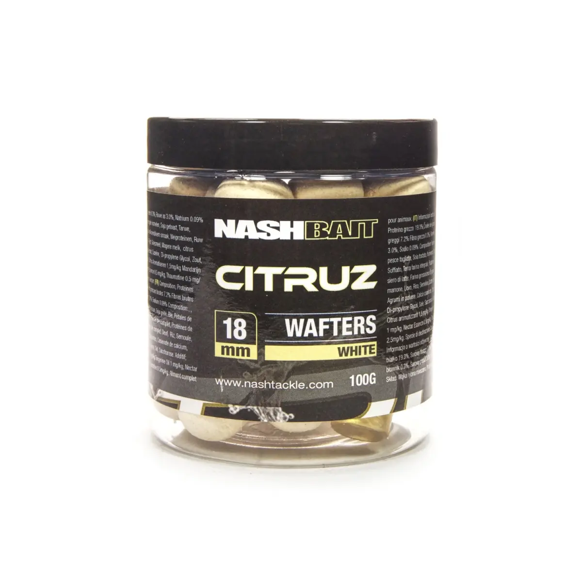 NEW Nash Citruz White Waftersmărimea 18 mm / 100g - MPN: B2174 - EAN: 5055108821748