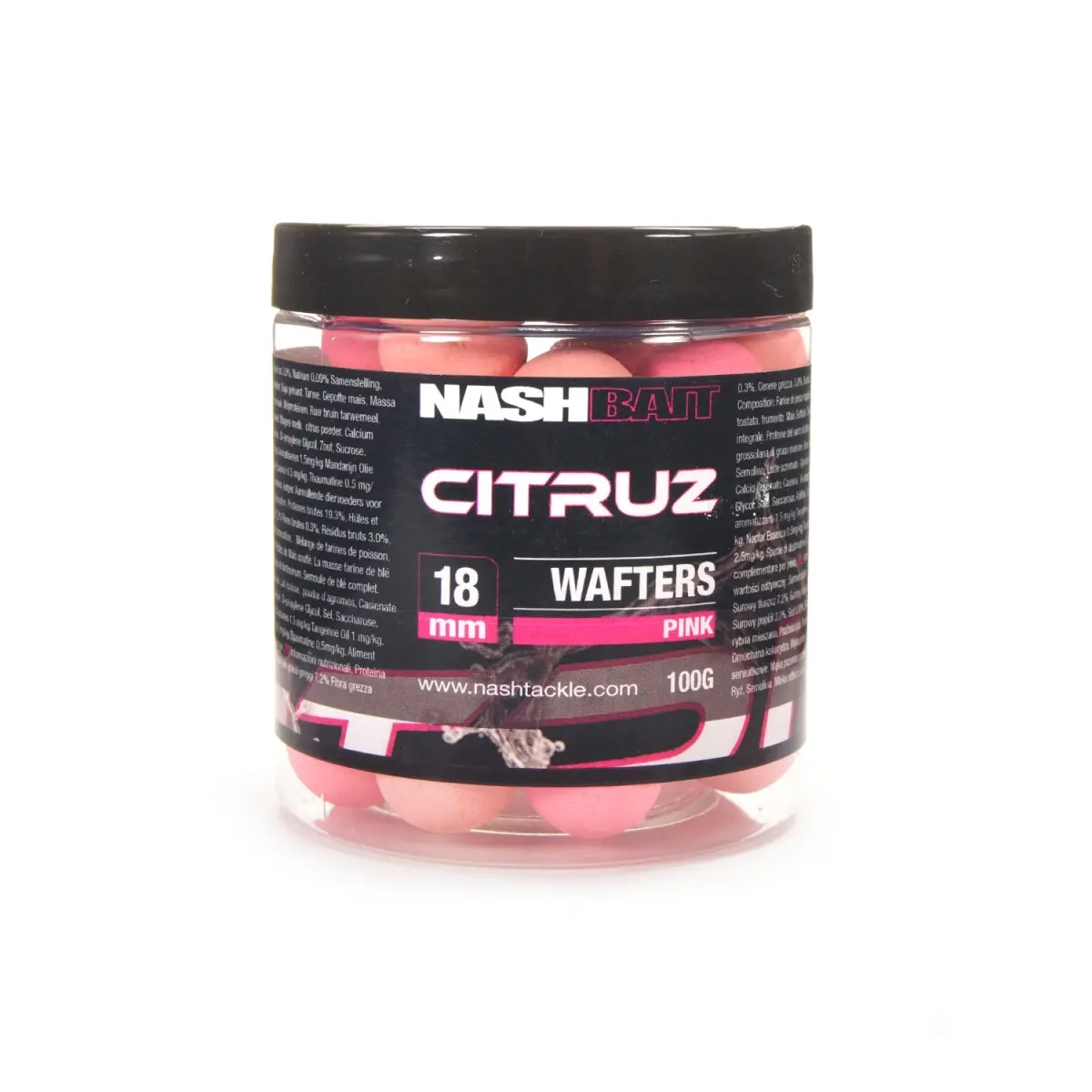 NEW Nash Citruz Pink Waftersmărimea 18 mm / 100g - MPN: B2179 - EAN: 5055108821793