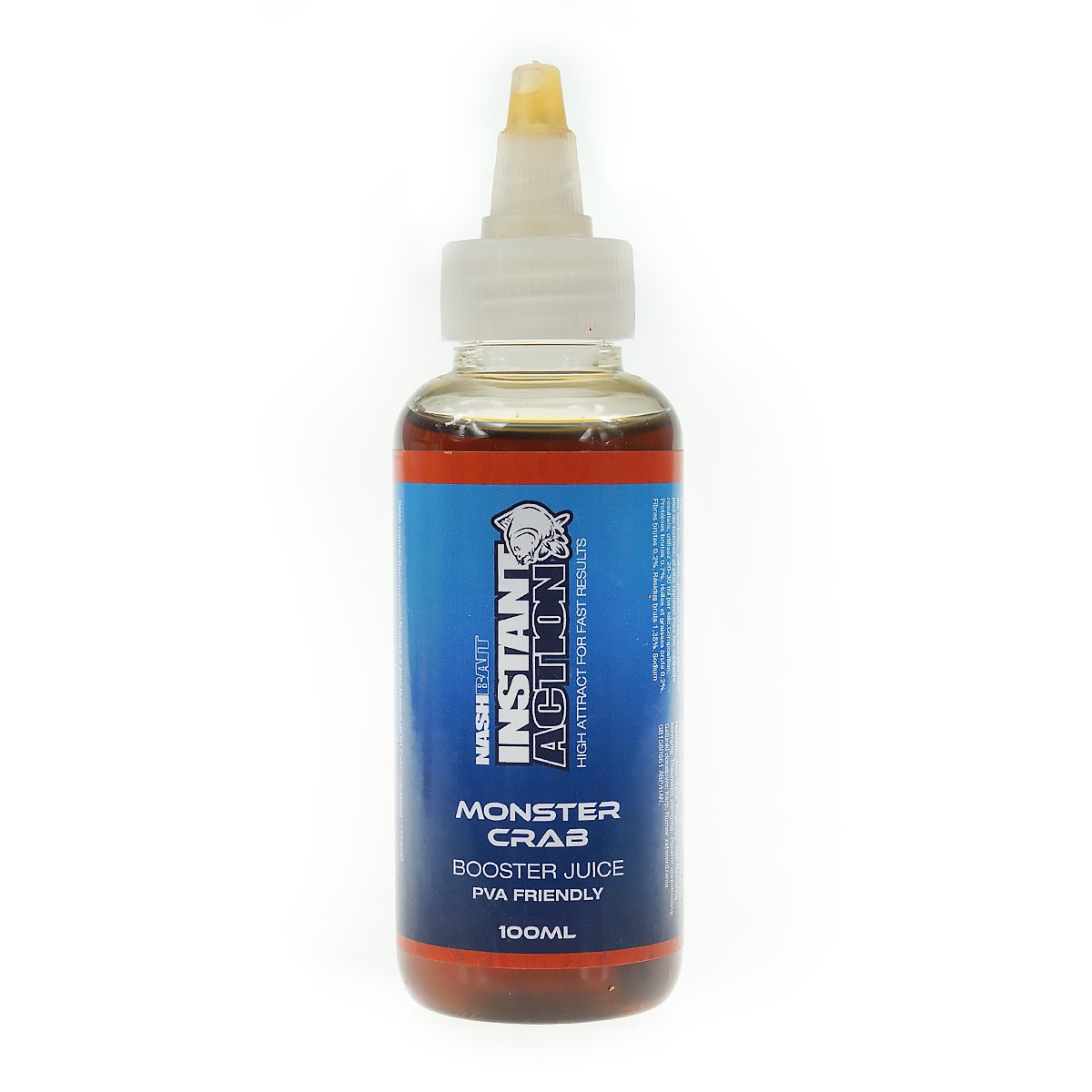 Nash Instant Action Booster Juice Monster Crabemballage 100ml - MPN: B3498 - EAN: 5055108834984
