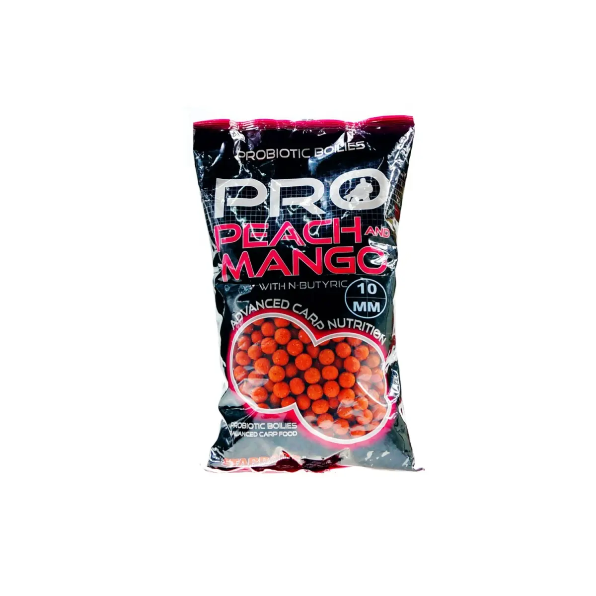 NEW Starbaits Probiotic Boilies - Peach & Mangomărimea 10 mm /1kg - MPN: 39334 - EAN: 3297830393342