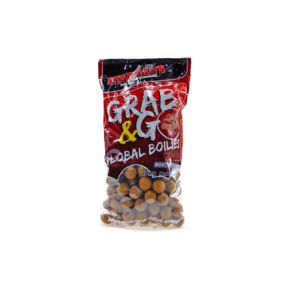 Starbaits Grab&Go Global Boilies - Mega Fishrozmiar 20 mm /1kg - MPN: 43054 - EAN: 3297830430542