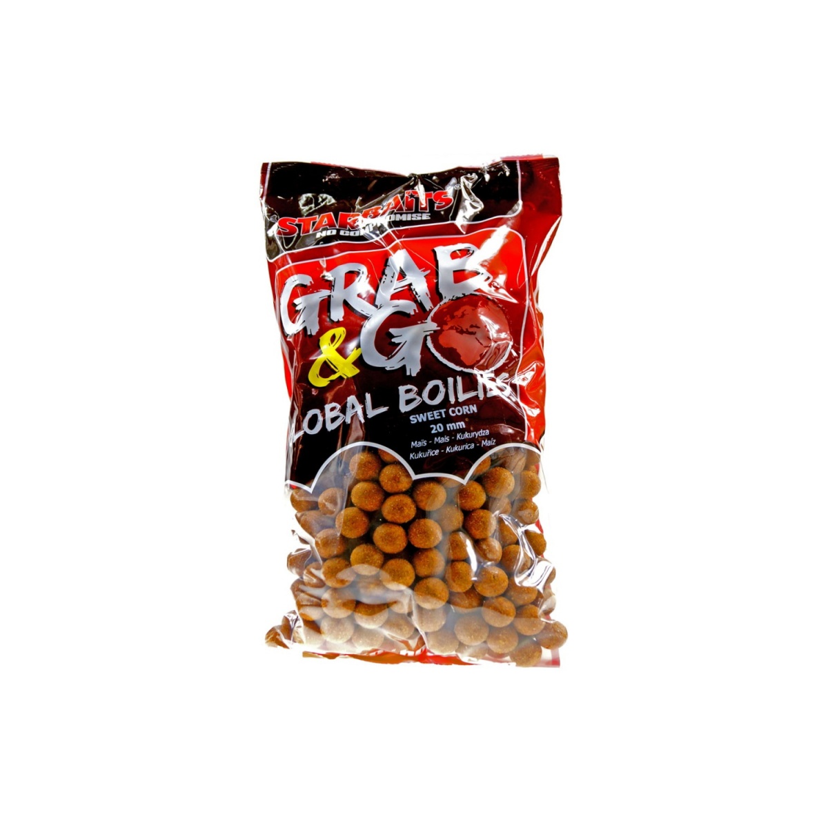 Starbaits Grab&Go Global Boilies - Sweet Cornrozmiar 20mm / 2,5kg - MPN: 78684 - EAN: 3297830786847