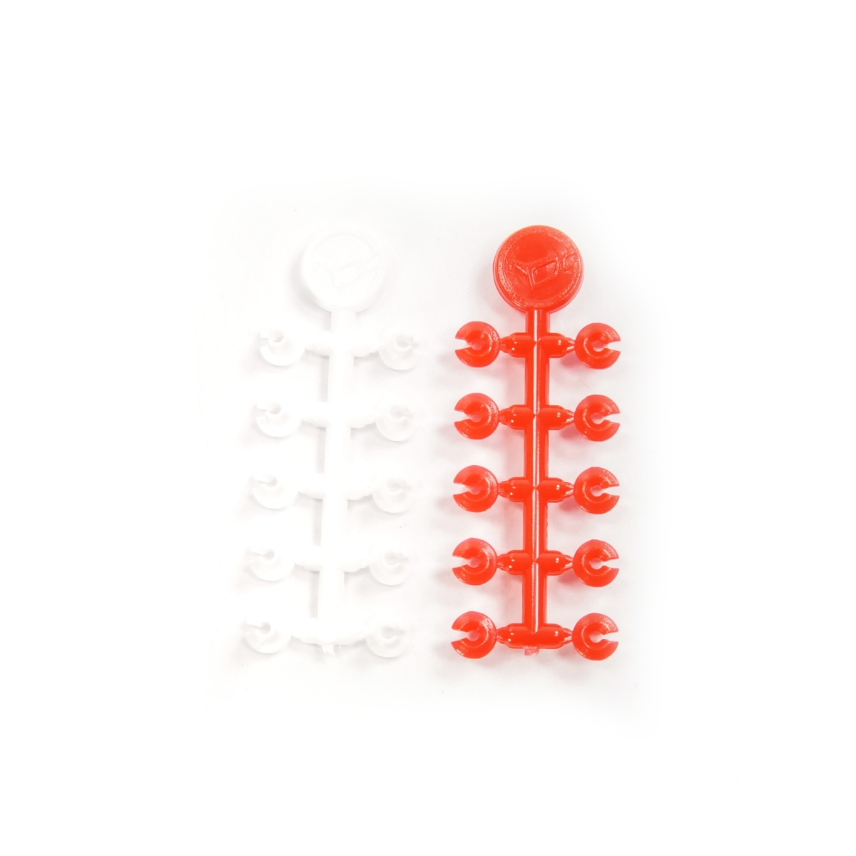 Korda Floss Capskolor white / red - MPN: KFLC2 - EAN: 5060461125396