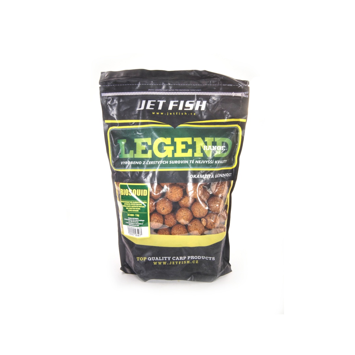 Jetfish Legend Boilie - Biosquid + A.C. Biosquidrozmiar 24mm / 1kg - MPN: 000564 - EAN: 00005647