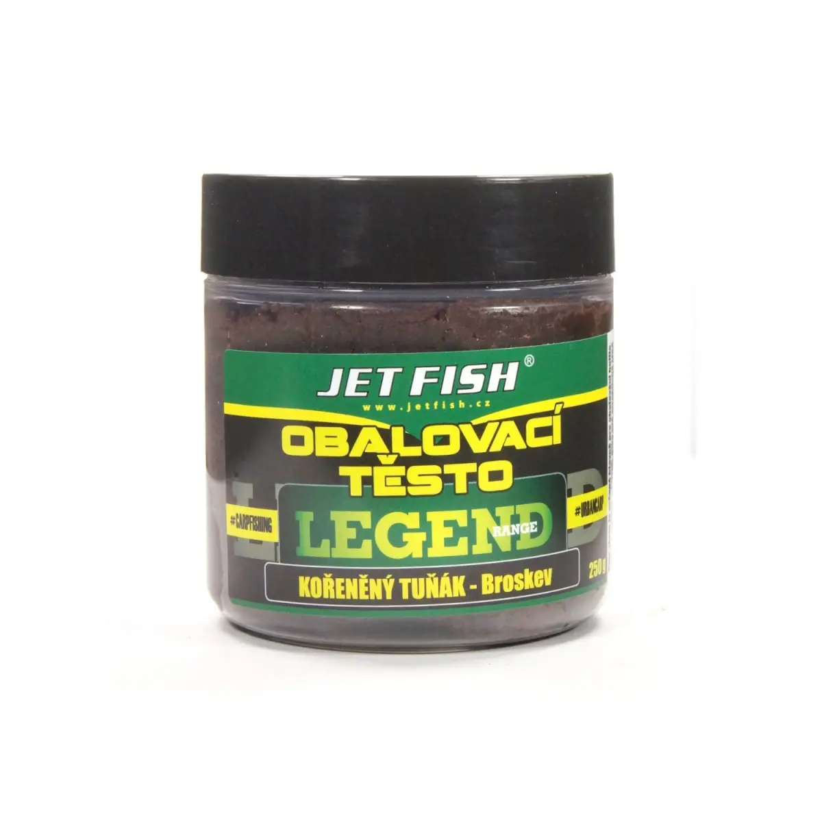 JetFish Legend - Spicy Tuna + A.C. Peach Pastepakavimas 250 g - MPN: 100722 - EAN: 01007220