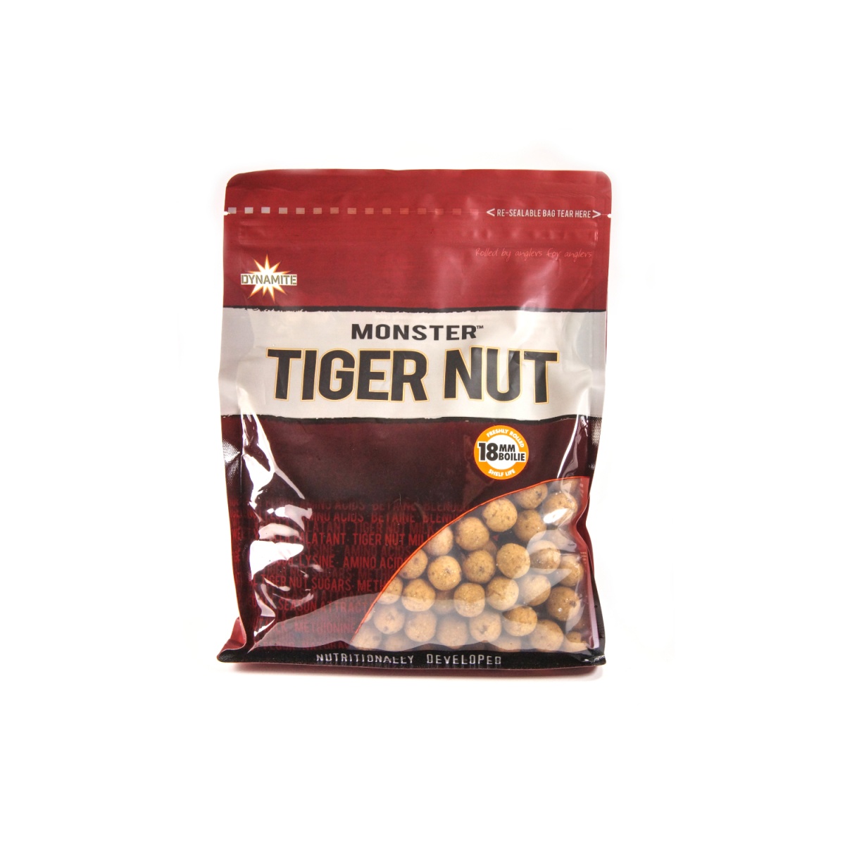 NEW DynamiteBaits Monster Tiger Nut Boilie - Kulki Proteinowe 18 mm / 1kg rozmiar / opakowanie
