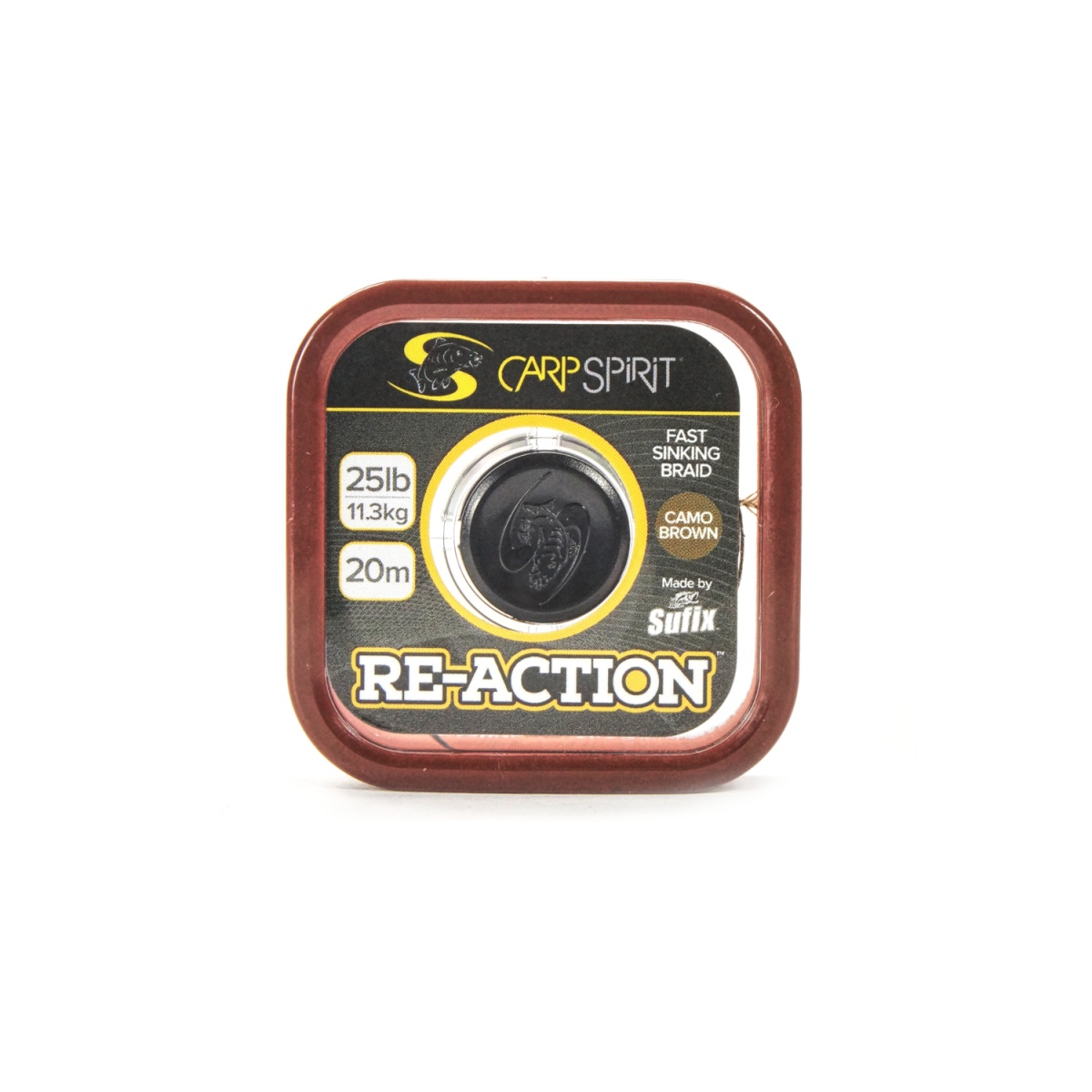 Carp Spirit Reaction Camo Braidmodel 25lb (11,3kg) / Brown - MPN: ACS640064 - EAN: 3422993037431