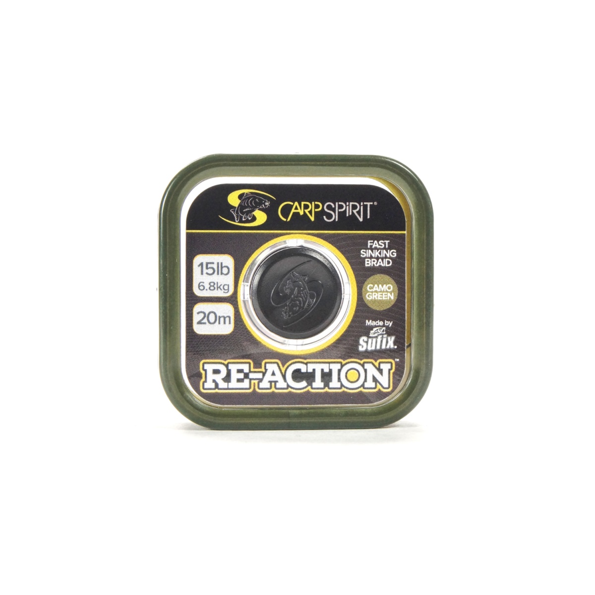 Carp Spirit Reaction Camo Braidmodel 15lb (6,8kg) / Green - MPN: ACS640058 - EAN: 3422993037370