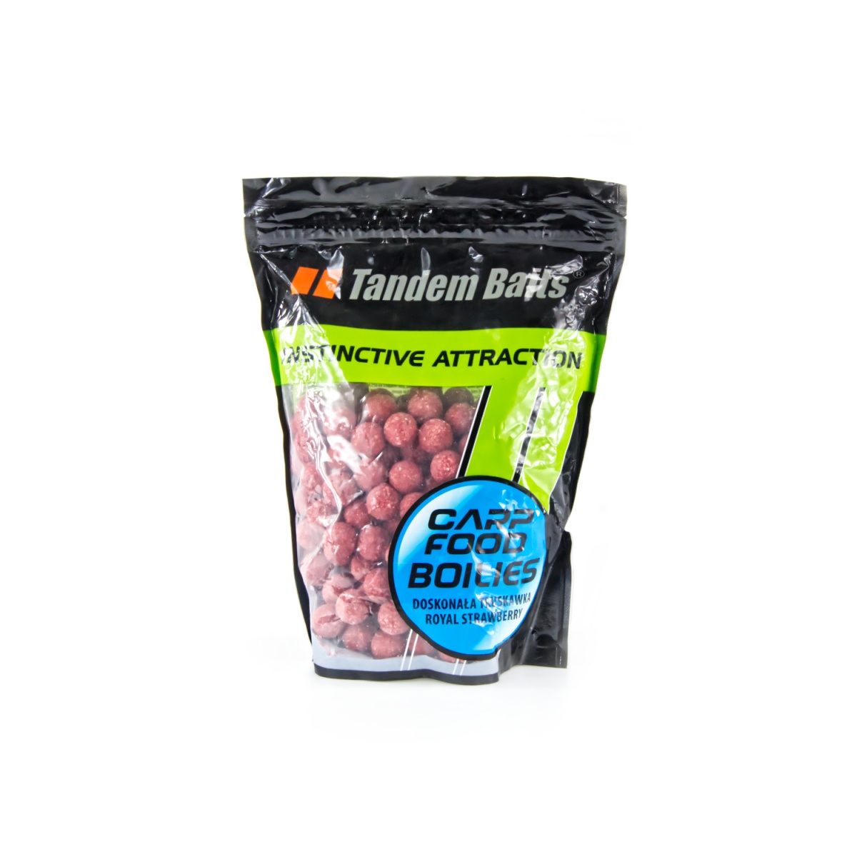 TandemBaits Carp Food Boilies - Doskonała Truskawkaopakowanie 1kg - MPN: 24042 - EAN: 5907666654484