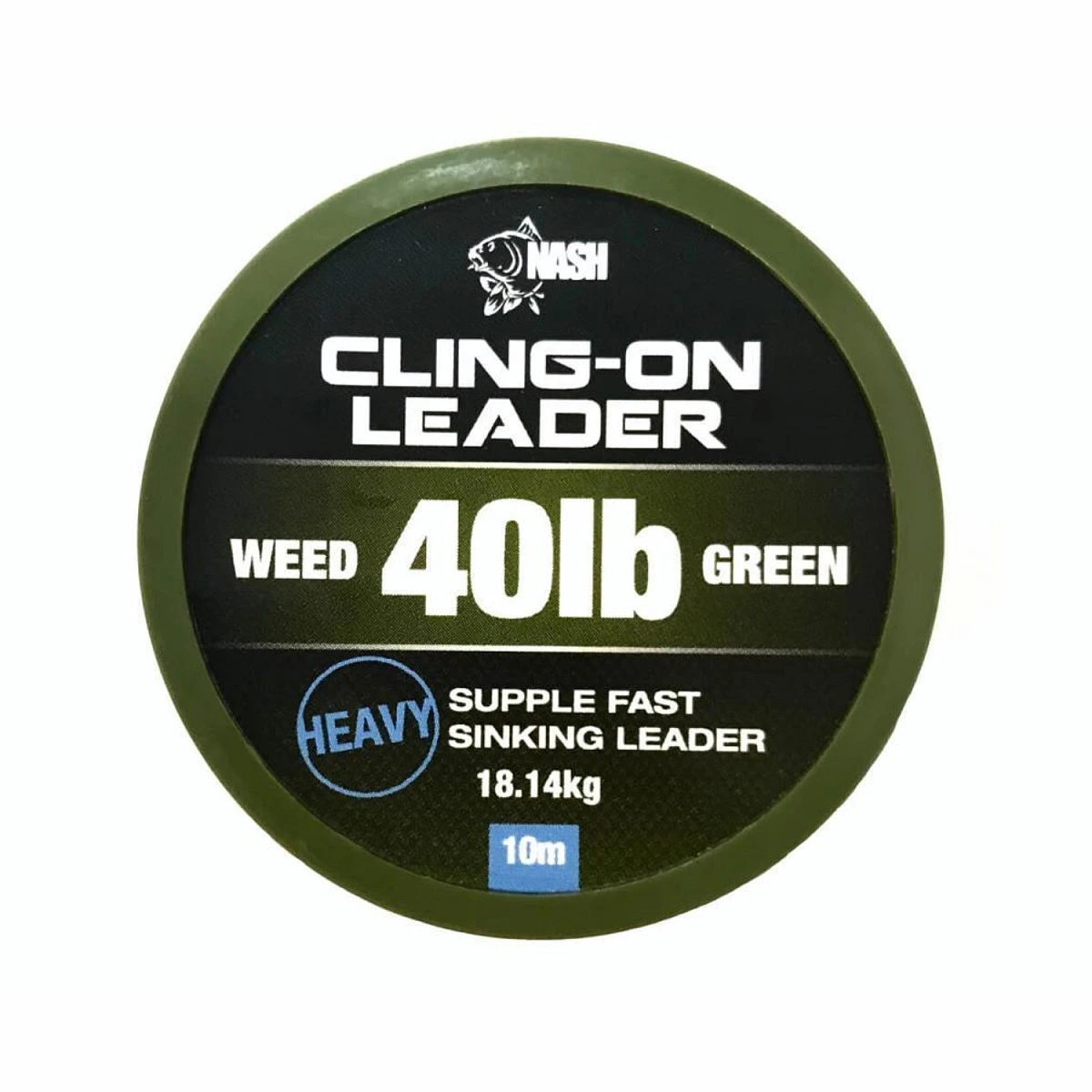 Nash Cling-On Leadercolor Weed - verde 40lb - MPN: T8461 - EAN: 5055108984610