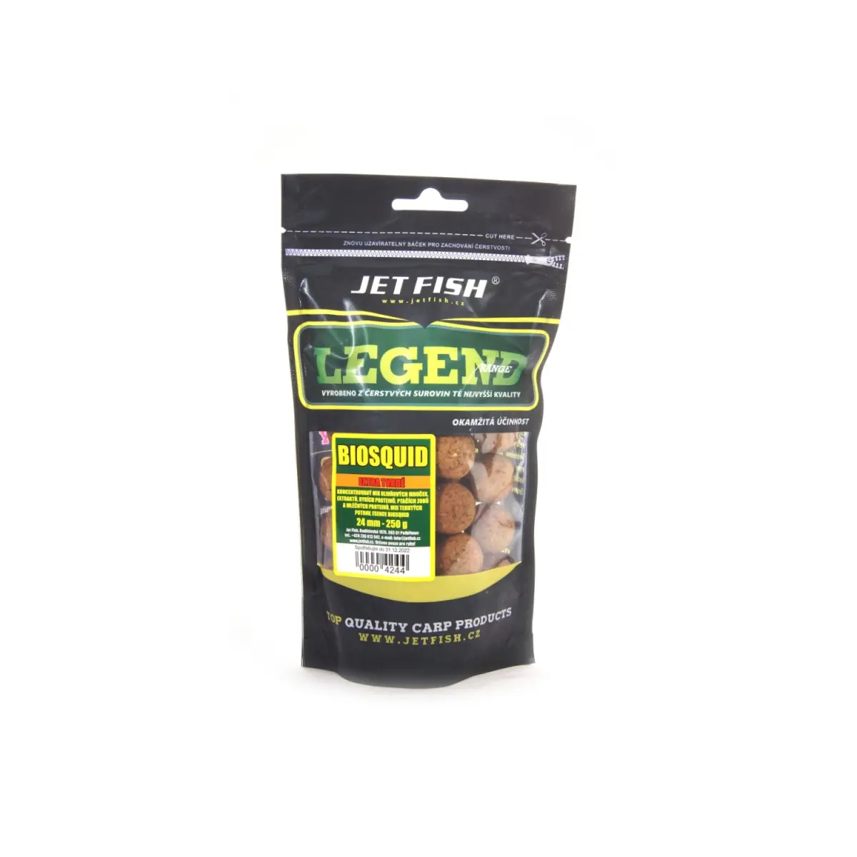 Jetfish Legend Boilies Biosquid - Extra Taremărimea 24mm - MPN: 000424 - EAN: 00004244