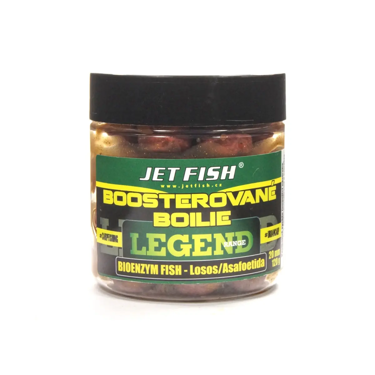 Jetfish Legend Boosted Boilies Bioenzym Fish - Salmonmărimea 20mm - MPN: 000269 - EAN: 00002691