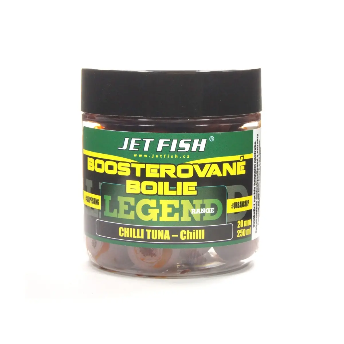 Jetfish Legend Boosted Boilies Chilli Tunamărimea 20mm - MPN: 000263 - EAN: 00002639
