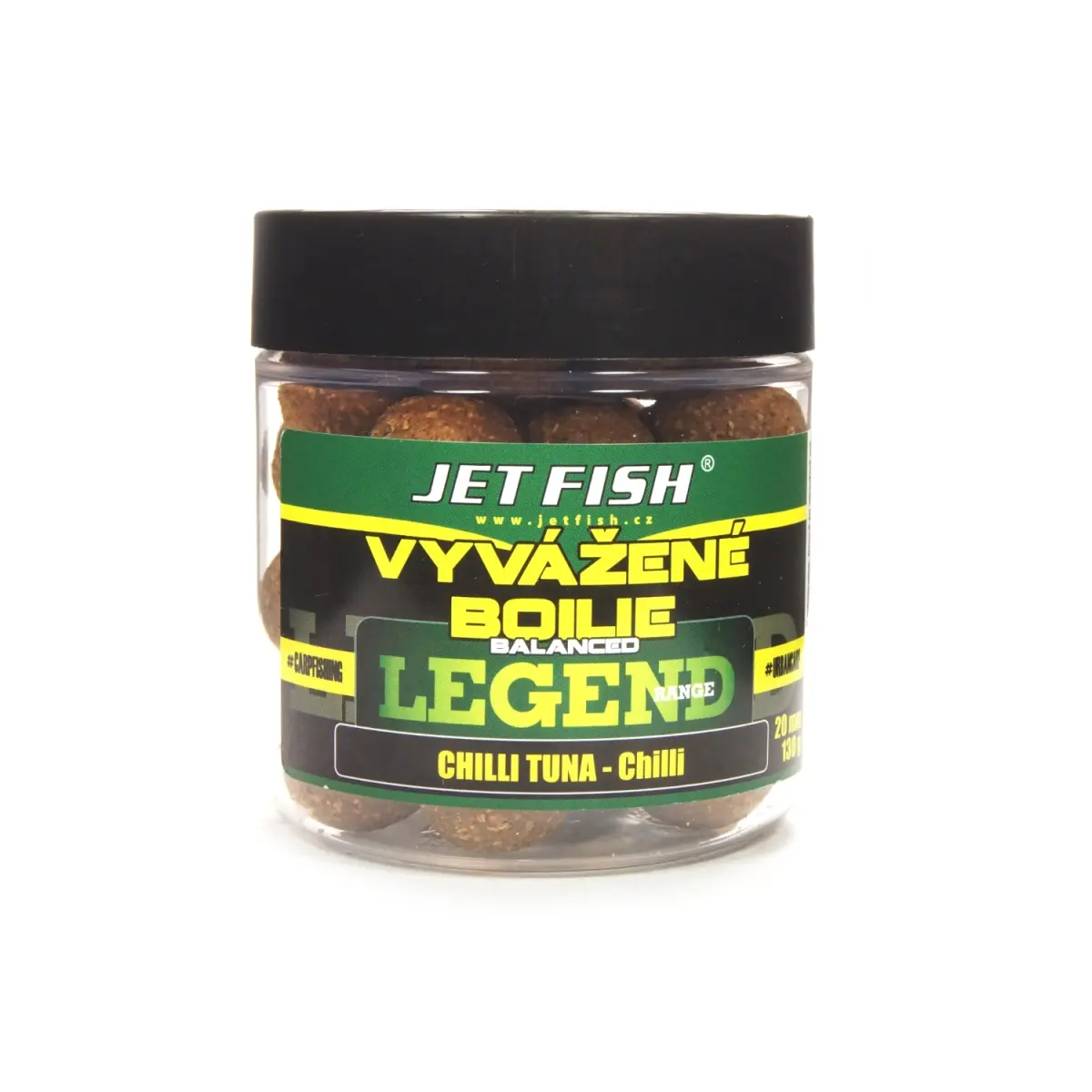 Jetfish Legend Balanced Boilies Chilli Tunamărimea 20mm - MPN: 000381 - EAN: 00003810