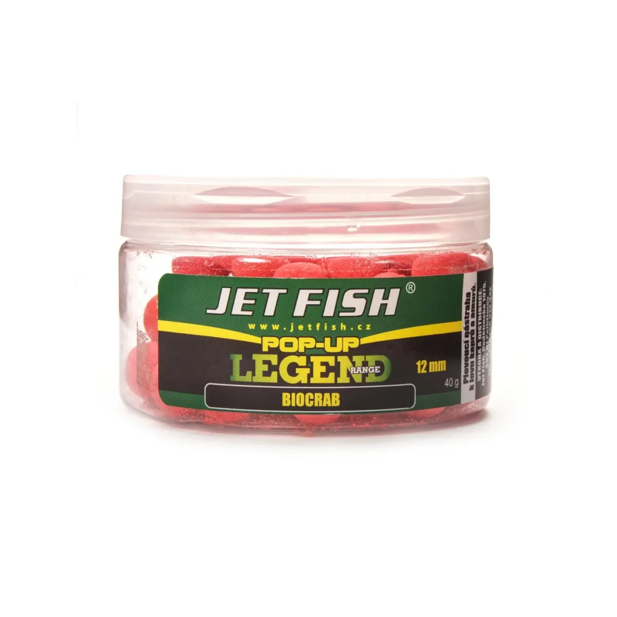 JetFish Legend Pop Up - Biocrabmărimea 12mm - MPN: 1925511 - EAN: 19255118