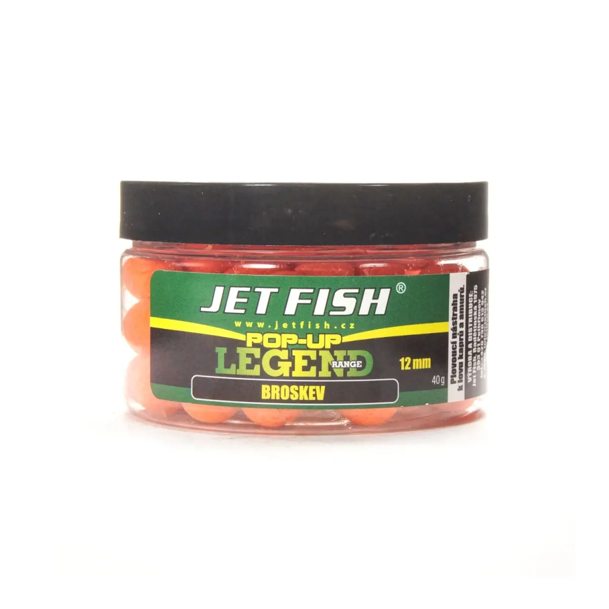 JetFish Legend Pop Up - Peachmărimea 12mm - MPN: 1925517 - EAN: 19255170