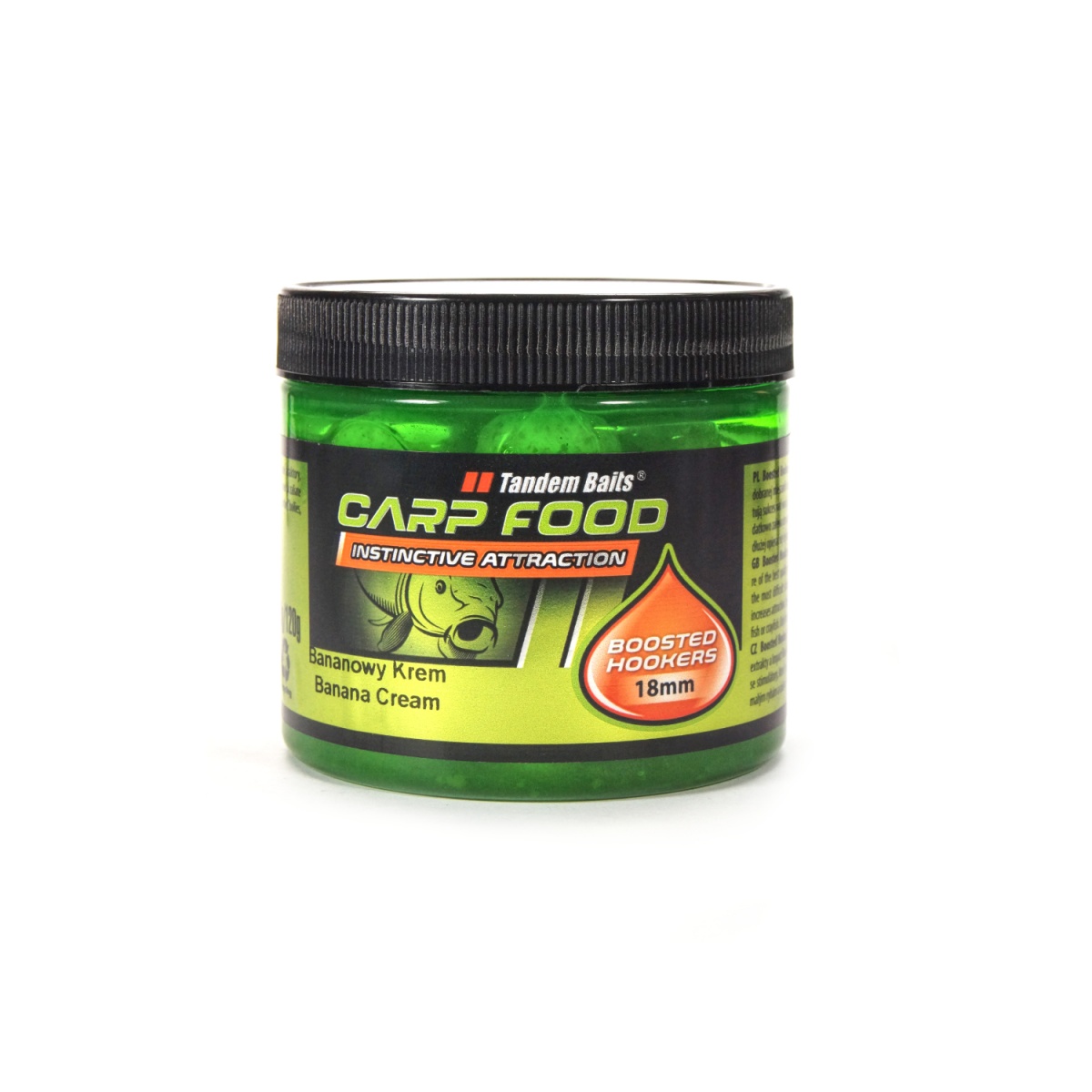 TandemBaits Carp Food Boosted Hookers - Bananowy Kremrozmiar 18 mm / 300g - MPN: 11872 - EAN: 5907666662892