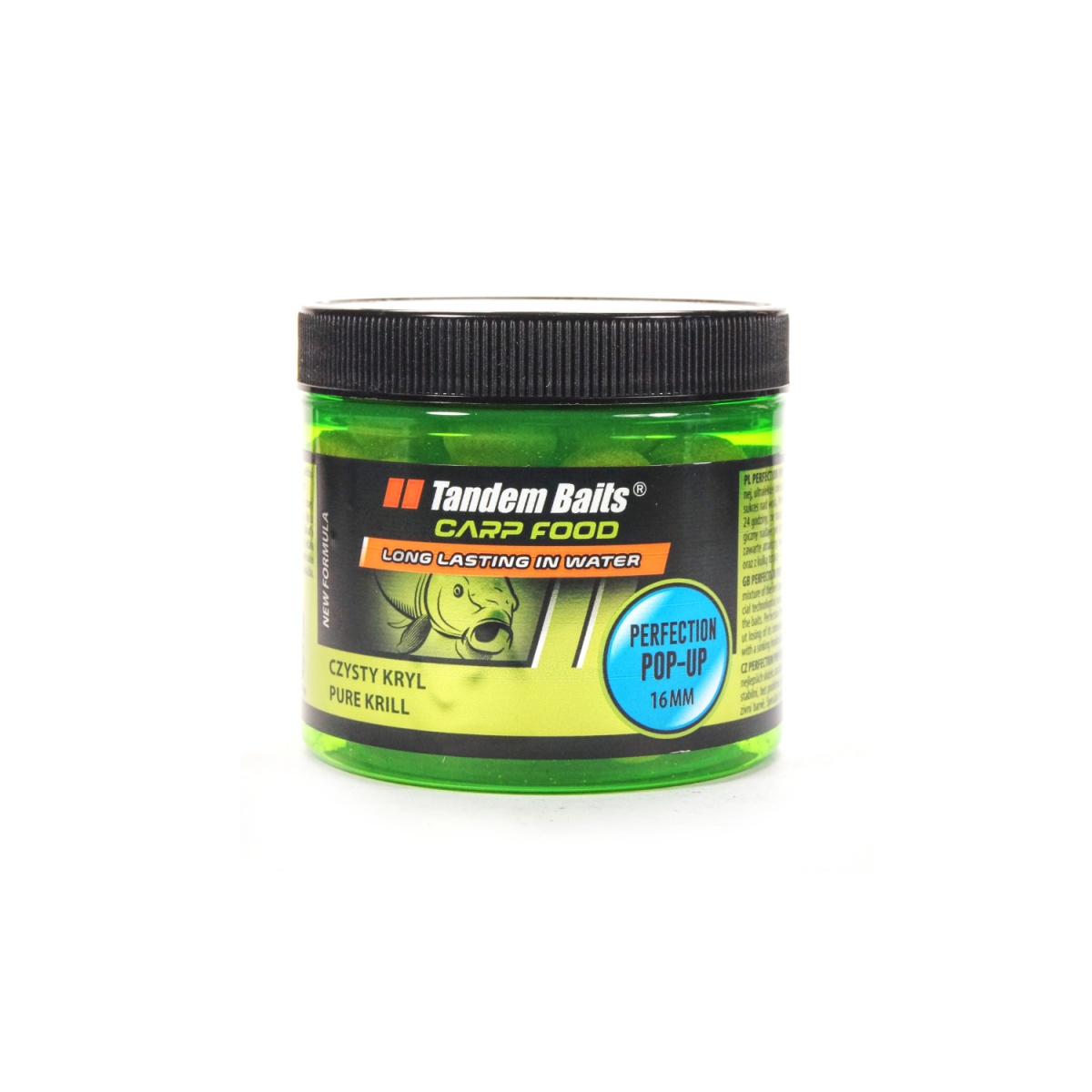 TandemBaits Carp Food Perfection Pop Up - Czysty Krylrozmiar 16 mm / 70g - MPN: 12633 - EAN: 5907666688960