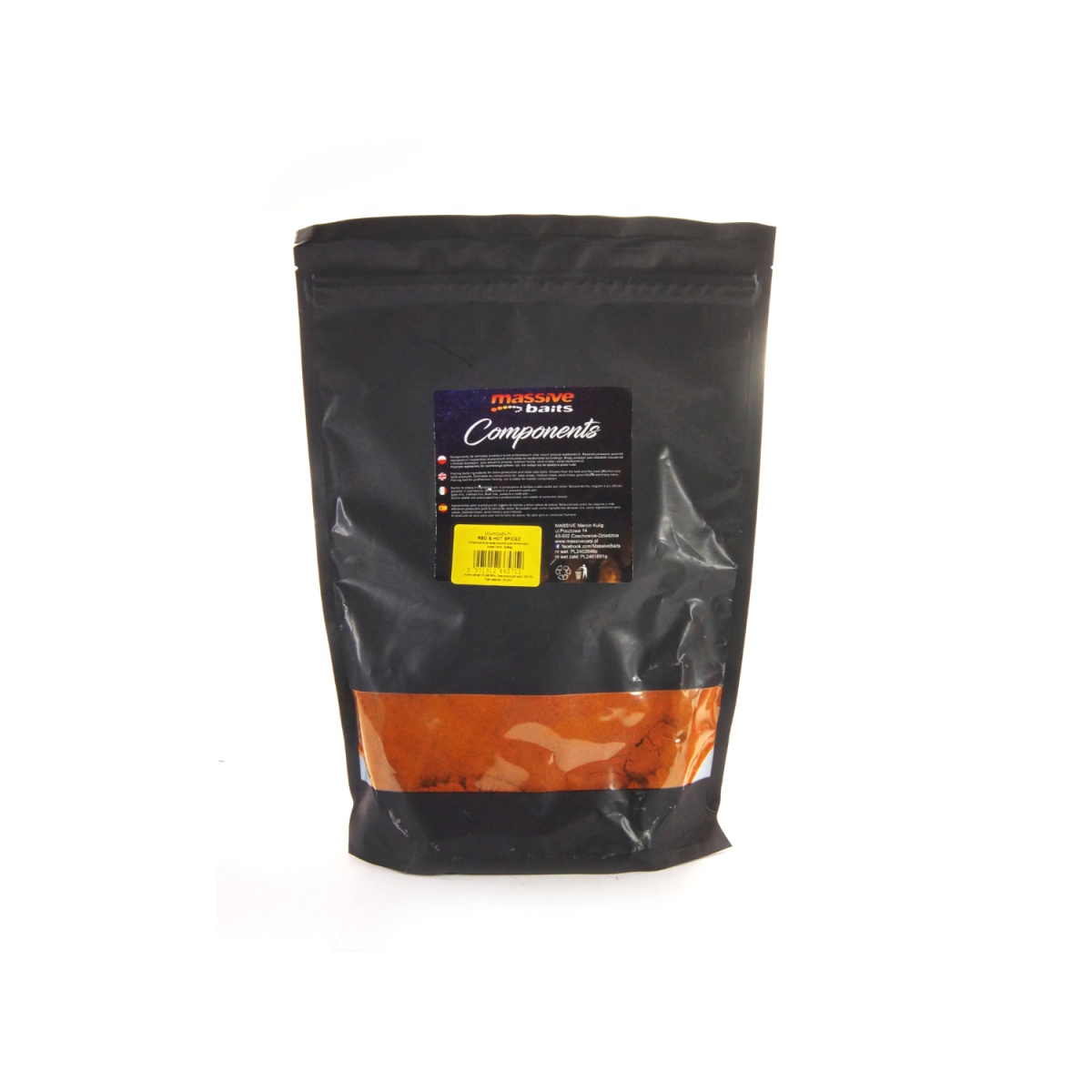 MassiveBaits Components - Red Hot Spicezopakowanie 0,5kg - MPN: KP063 - EAN: 5901912665712