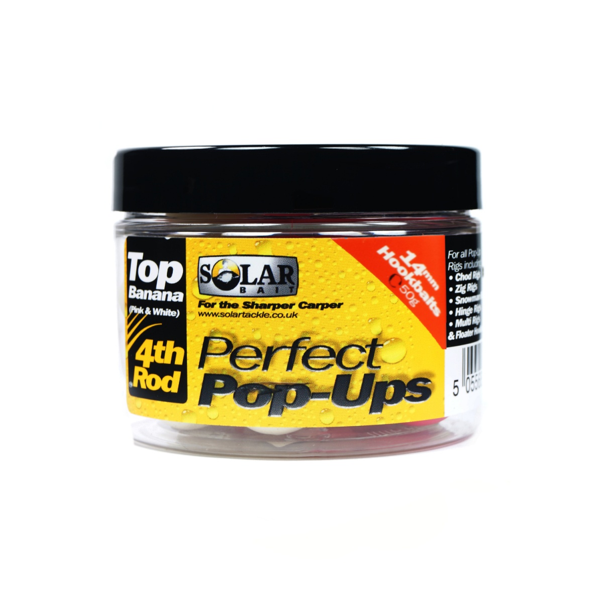 Solar Pop-Ups 4TH Rod Special Pink and White - Top BananaGröße 14 mm - MPN: PWTBPOPS - EAN: 5055681511531