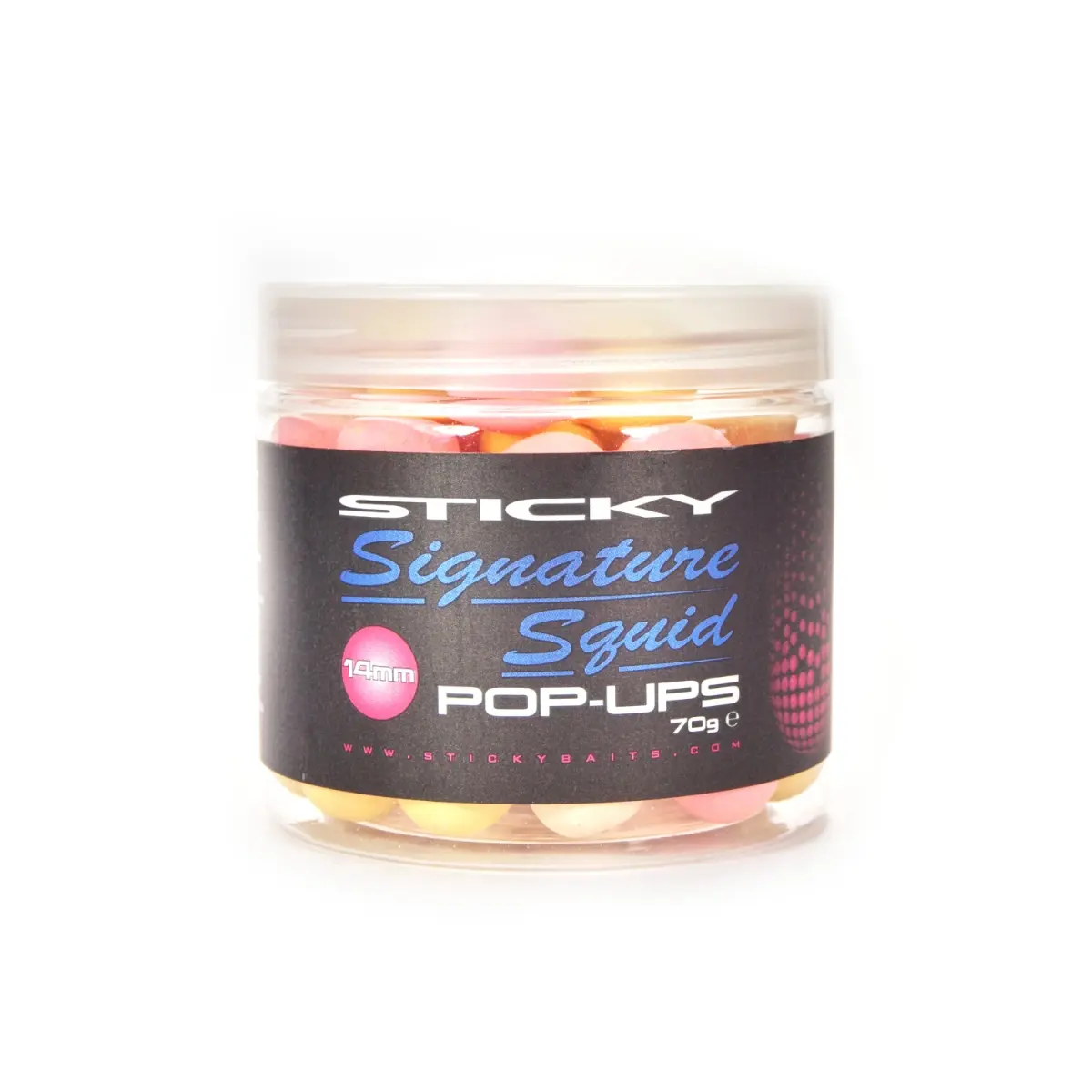 StickyBaits Pop Ups - Signature Squid mărimea 14 mm - MPN: SQP14 - EAN: 5060333112295