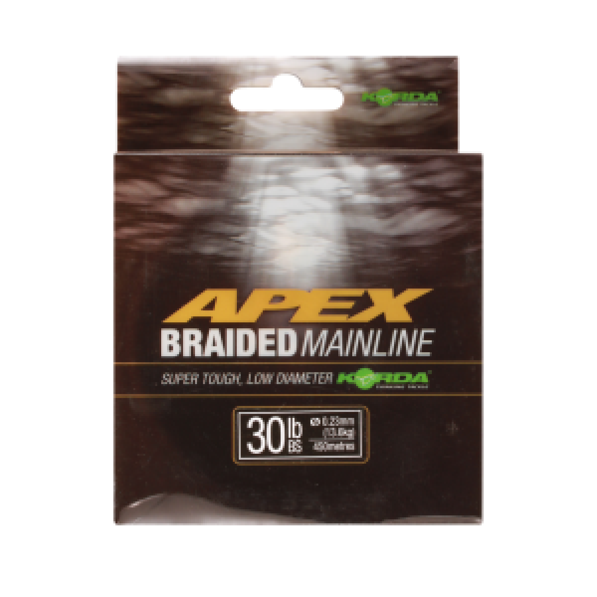 Korda Apex Braid Mainlinemodel 30lb(13,6kg) / 450m - MPN: APEXF30 - EAN: 5060062118810