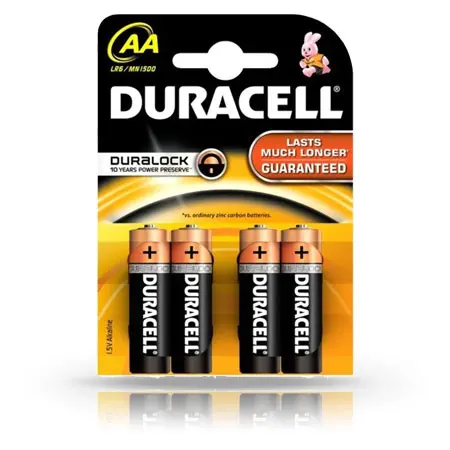 DURACELL Duralock Bateria AA Blister - EAN: 5000394076952