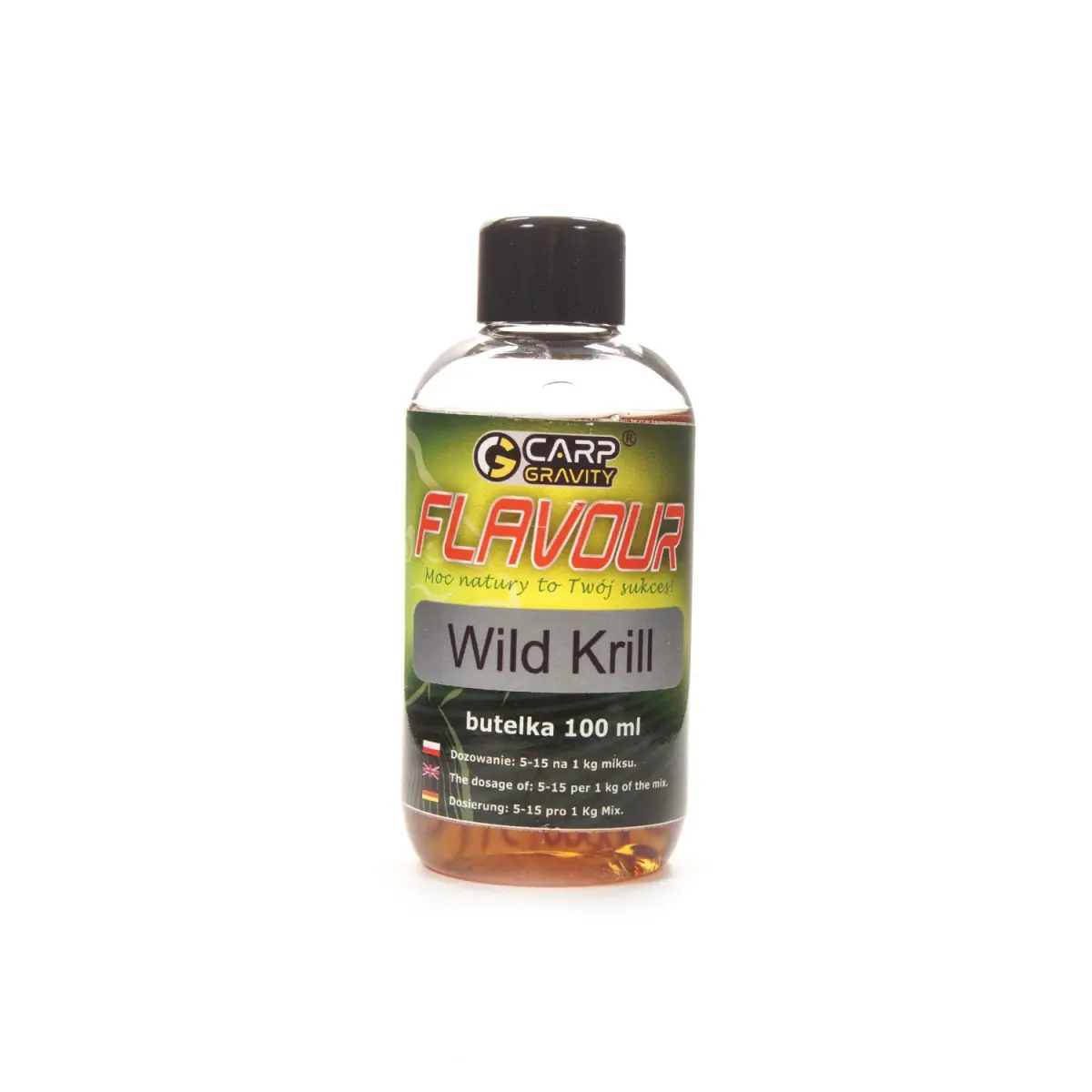 Carp Gravity Flavour - Wild Krillembalaje 100ml - MPN: FLA009 - EAN: 200000051716