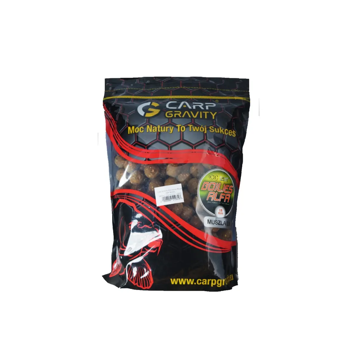 Carp Gravity Alfa Boilies - Muszla GLMrozmiar 18mm / 1kg - MPN: KZA005 - EAN: 200000051082