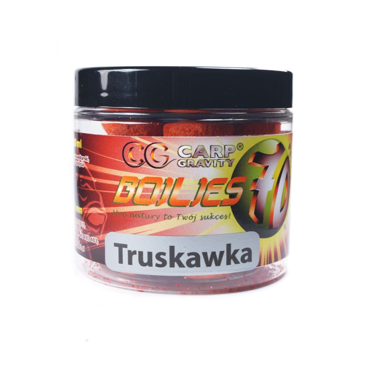 Carp Gravity Pulsar 7D Boilies - Truskawkarozmiar 18mm / 200ml - MPN: K7D002 - EAN: 200000050047
