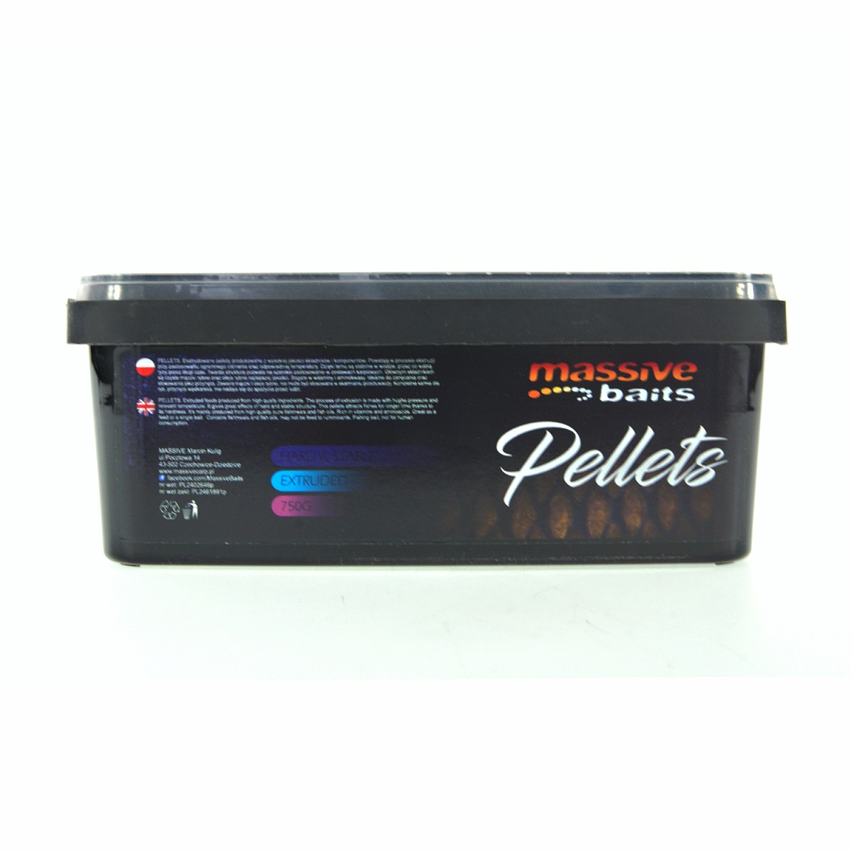 MassiveBaits Vario Mixed Pellets rozmiar S (1,5-10 mm) / 0,75 kg - MPN: PT079 - EAN: 5901912668355