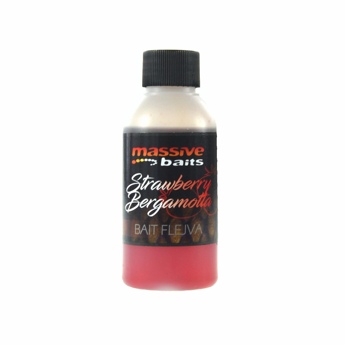MassiveBaits Bait Flejva Strawberry Bergamottaembalaje 100ml - MPN: BF001 - EAN: 5901912660182