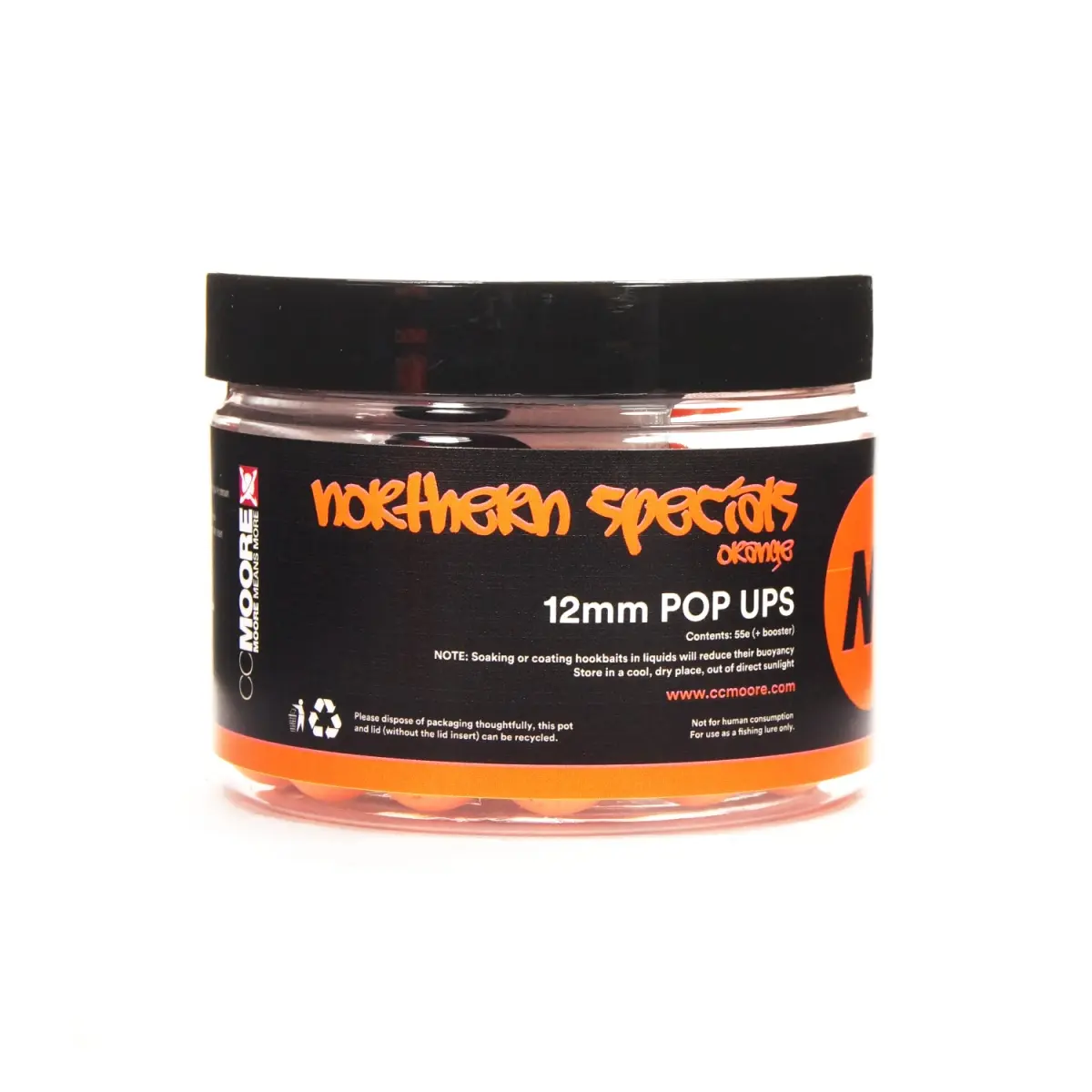 CcMoore Northern Special Pop Ups - NS1 Orangeméret 12 mm - MPN: 90588 - EAN: 634158441493