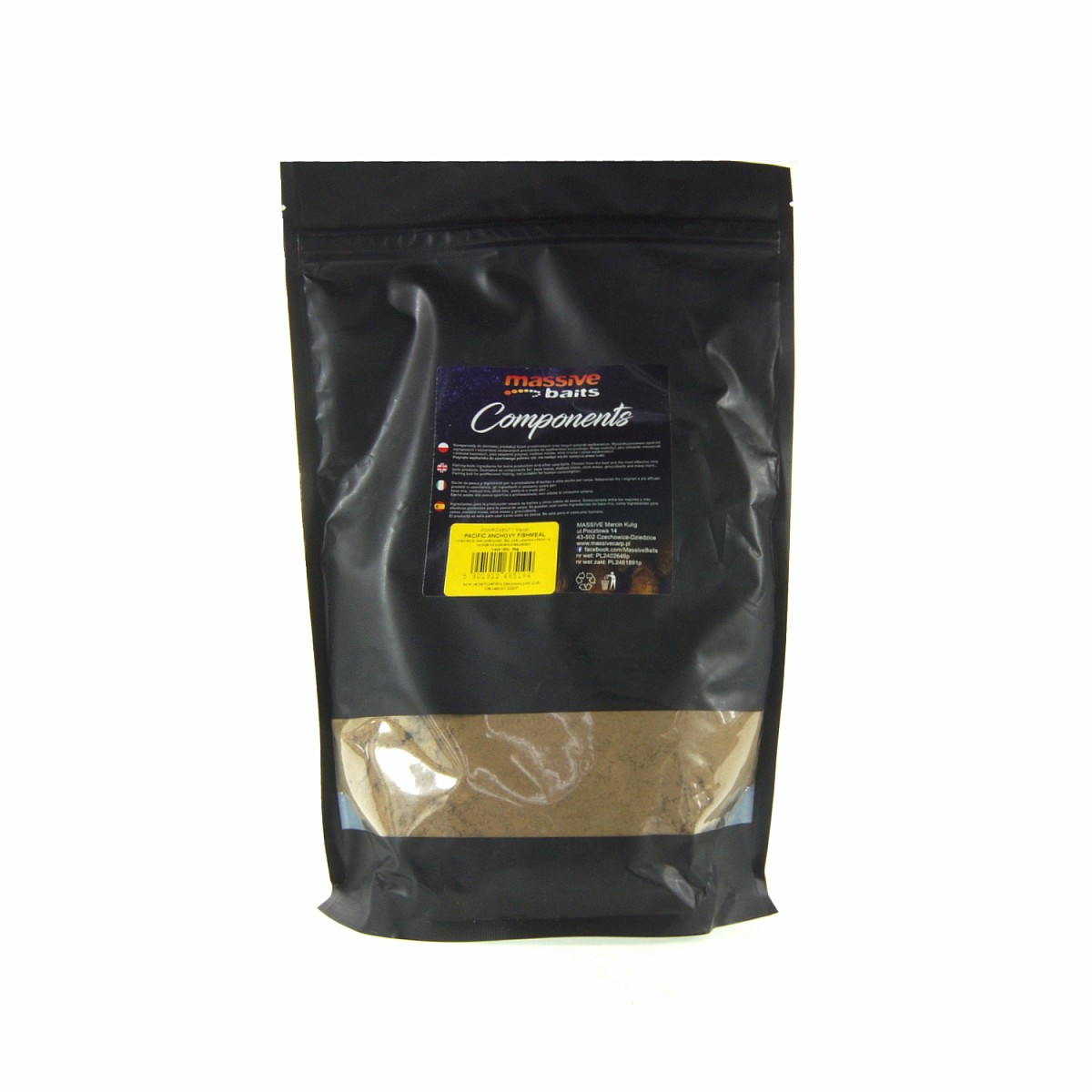 MassiveBaits Components - Mączka Pacific Anchovy - MPN: KP102 - EAN: 5901912665194