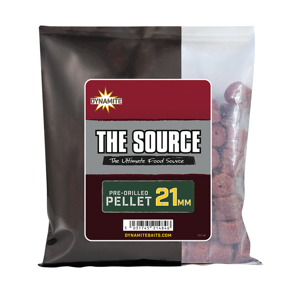 Dynamite Baits Pellet - The Sourcerozmiar 21 mm / 350g - MPN: DY149 - EAN: 5031745214846