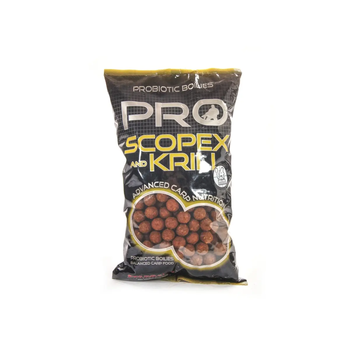 NEW Starbaits Probiotic Boilies - Scopex and Krillrozmiar 14 mm / 1kg - MPN: 41014 - EAN: 3297830410148