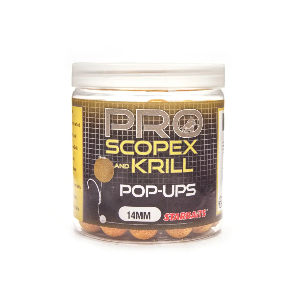NEW Starbaits Probiotic Scopex and Krill Pop-Upsrozmiar 14 mm - MPN: 52981 - EAN: 3297830529819