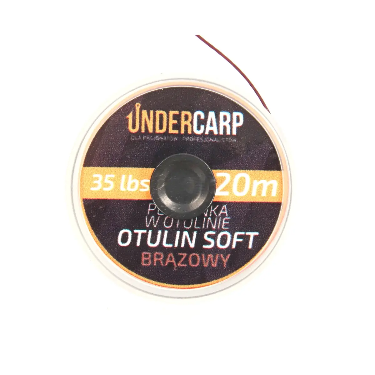 UnderCarp Otulin Soft - Vorfachschnur in der HülleTyp braun / 35lb - MPN: UC86 - EAN: 5902721601748