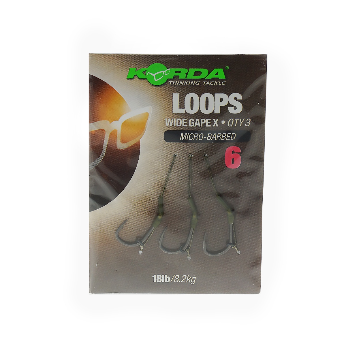 Korda Loop Rigs DF Wide Gape X Rigrozmiar 6 - MPN: KCR121 - EAN: 5060461128113