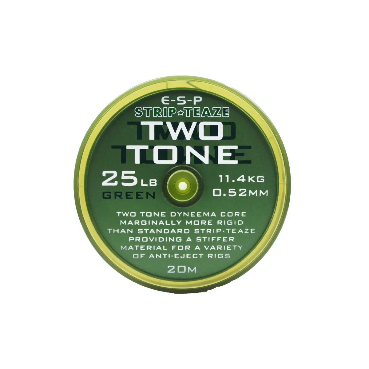 ESP Two Tone Coated Braidmodello 25lb / verde - MPN: 65-516-025 - EAN: 5055394204270