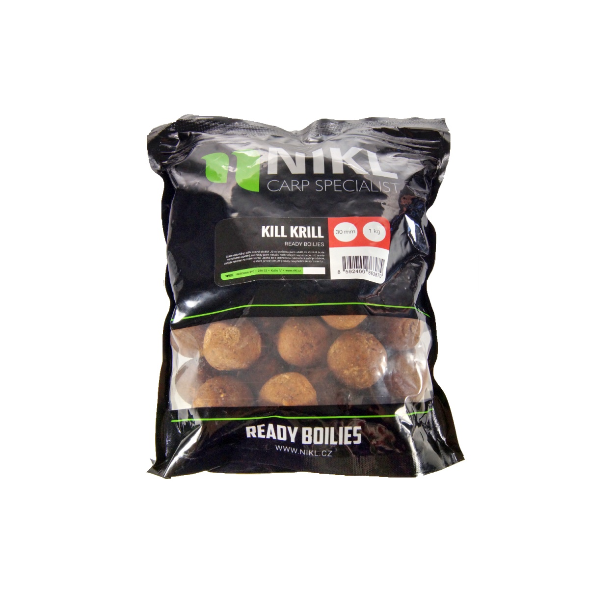 Karel Nikl Ready Boilies - Kill Krill rozmiar 30 mm / 1kg - MPN: 2063870 - EAN: 8592400863870