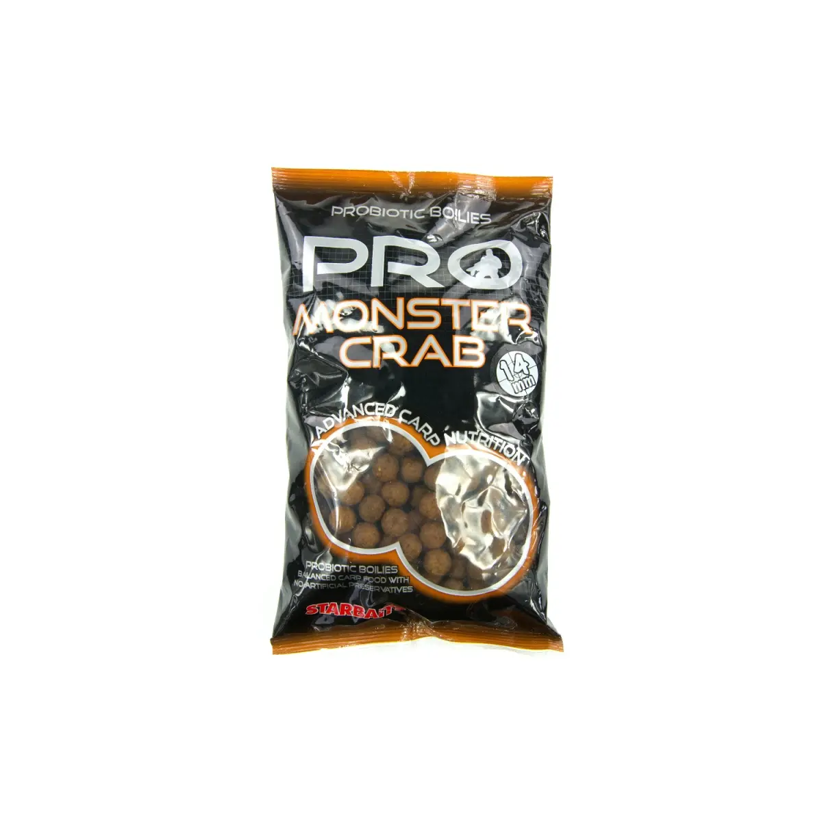 NEW Starbaits Probiotic Boilies - Monster Crab velikost 14mm / 0,8kg - MPN: 65588 - EAN: 3297830655884