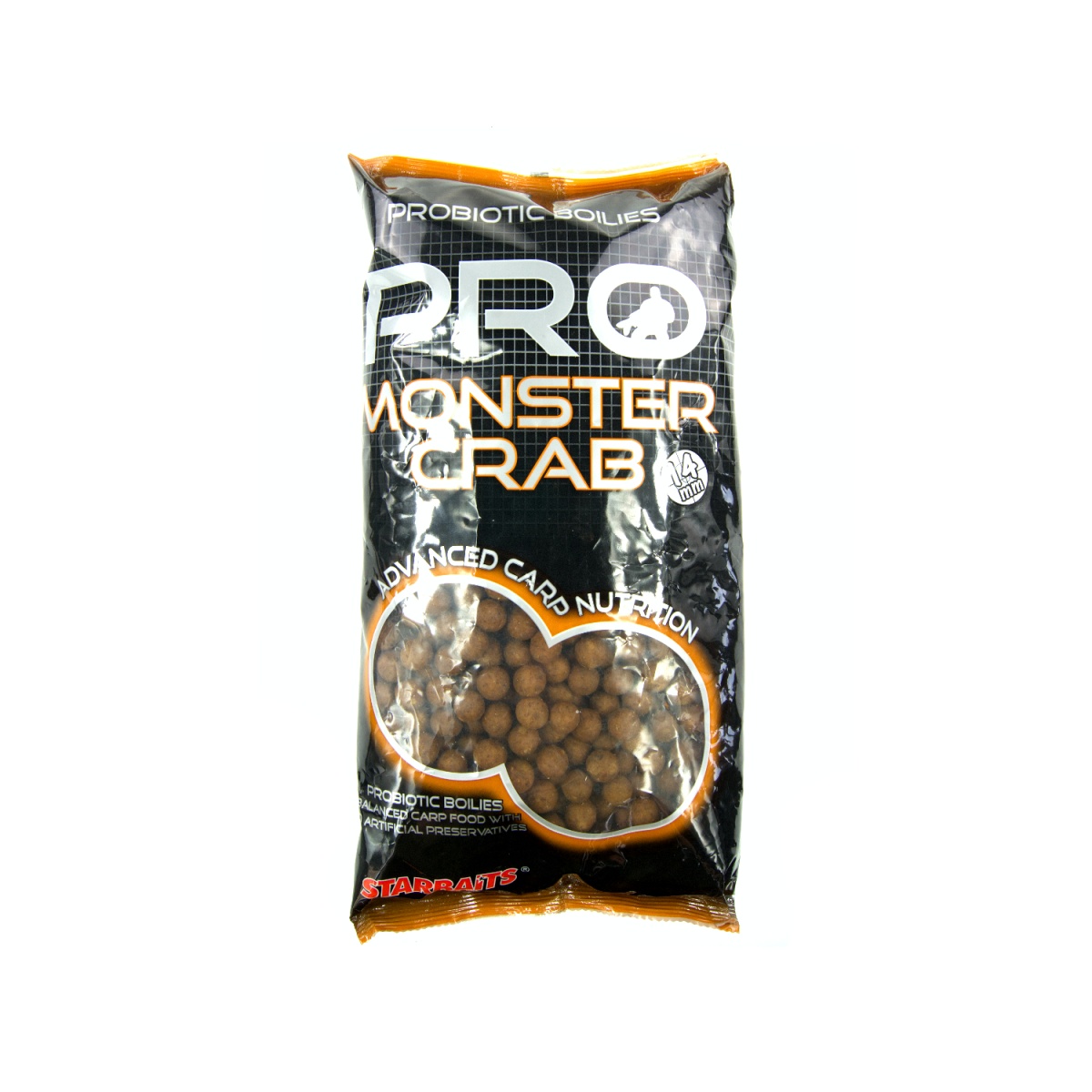 NEW Starbaits Probiotic Boilies - Monster Crab rozmiar 14mm /2kg - MPN: 65591 - EAN: 3297830655914