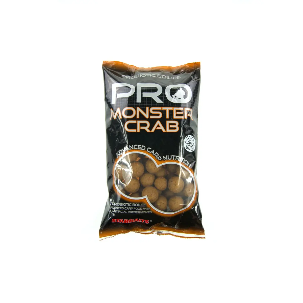 NEW Starbaits Probiotic Boilies - Monster Crab velikost 24mm / 0,8kg - MPN: 65590 - EAN: 3297830655907