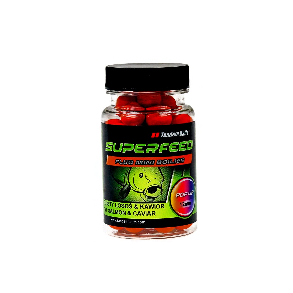 TandemBaits SuperFeed Fluo - Tłusty Łosoś & Kawiorrozmiar 12 mm / 30 g - MPN: 25108 - EAN: 5907666688168
