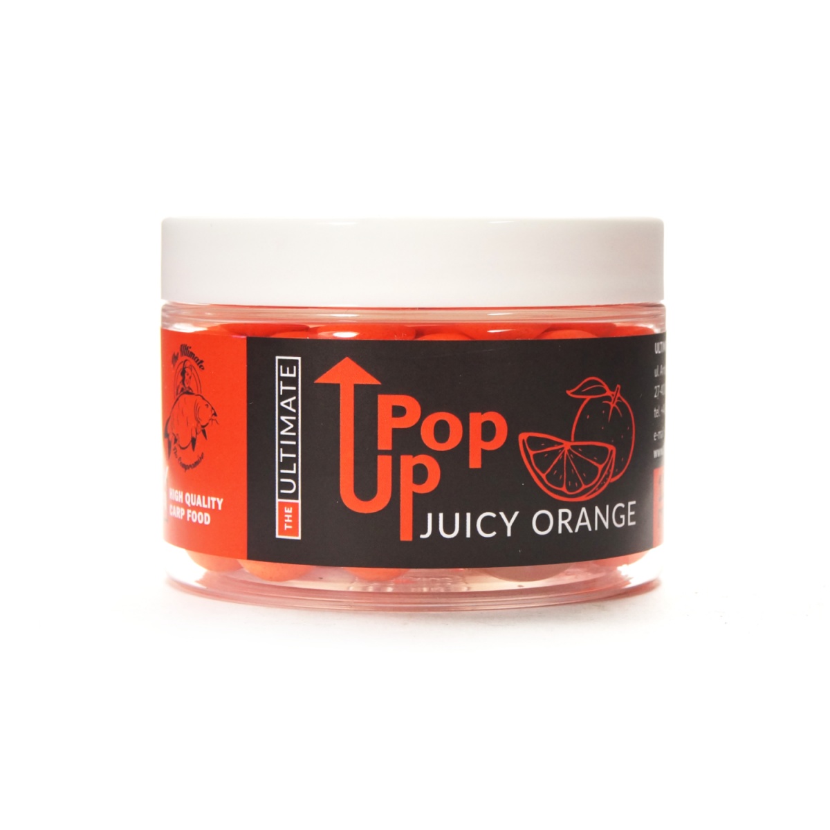 UltimateProducts Pop-Ups - Juicy Orangerozmiar 12 mm - EAN: 5903855431195