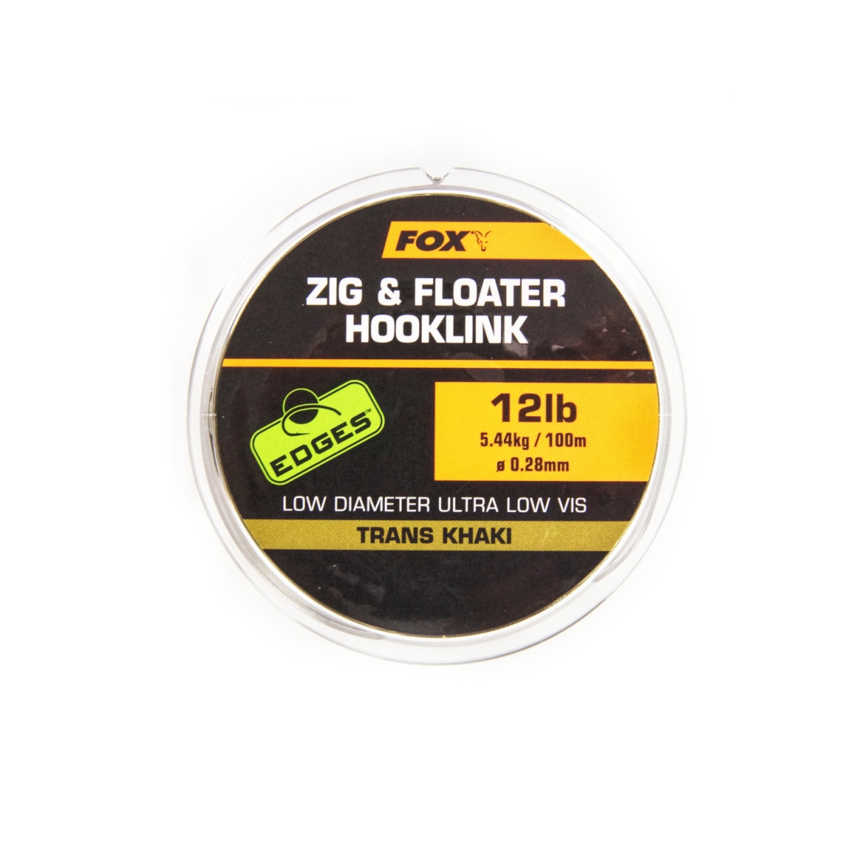 Fox Zig & Floater Line - Trans Khakiśrednica 0.28 mm - MPN: CML169 - EAN: 5056212116034